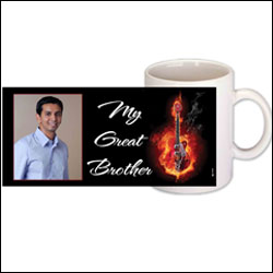 "Milk White personalised Mug - (for Brother) - Click here to View more details about this Product